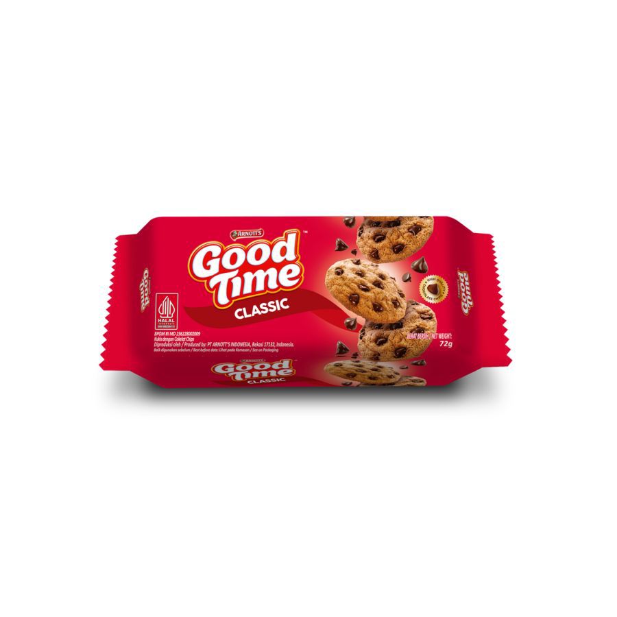 Good Time Classic Chocochip Cookies 72gram