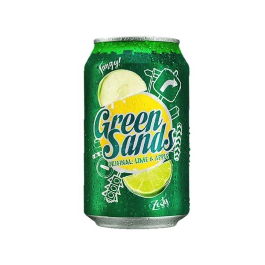 Green Sands Original Lime & Apple Can 330ml