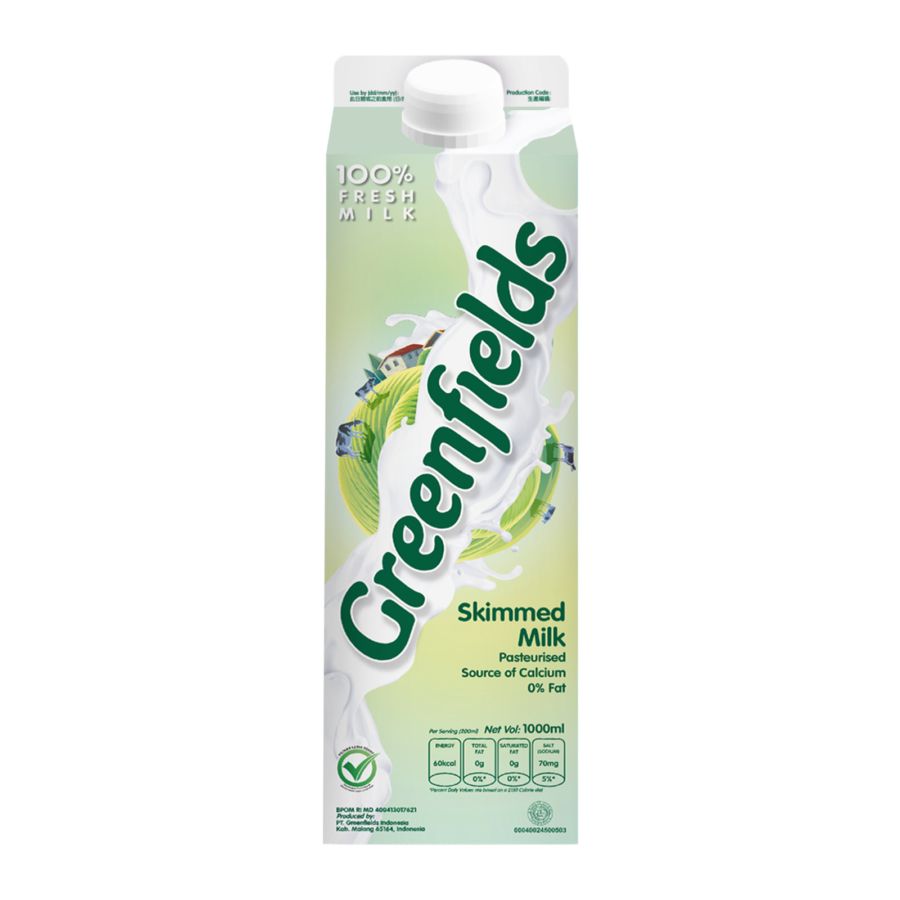 Greenfields Fresh Milk Skim 950ml