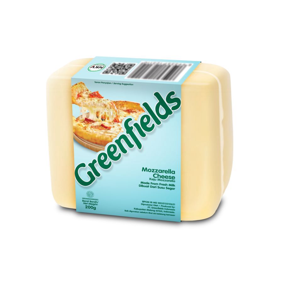 Greenfields Mozzarella Cheese/Keju 200gram