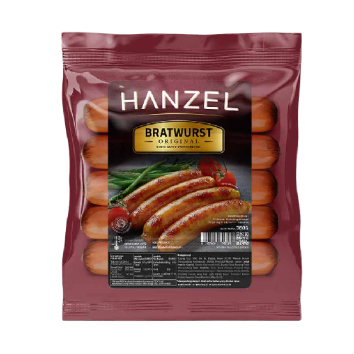 Hanzel Bratwurst Original Sausages