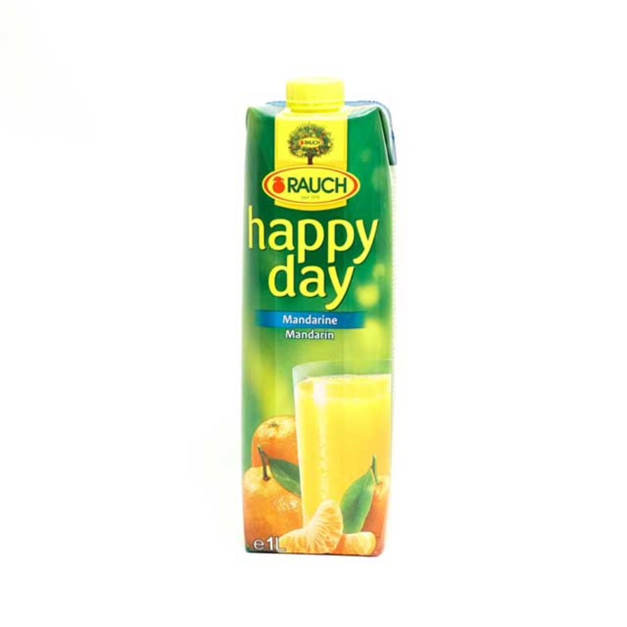 Happy Day Rauch Juice Mandarin Orange 1liter