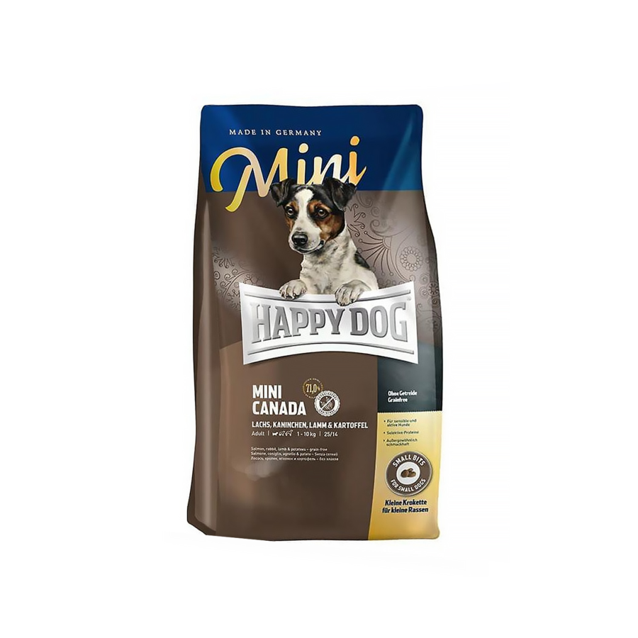 Happy Dog Dry Food Adult Mini Canada Grain Free 1000gram