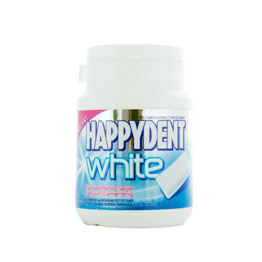 Happydent White Botol 70gr X 50 70gram