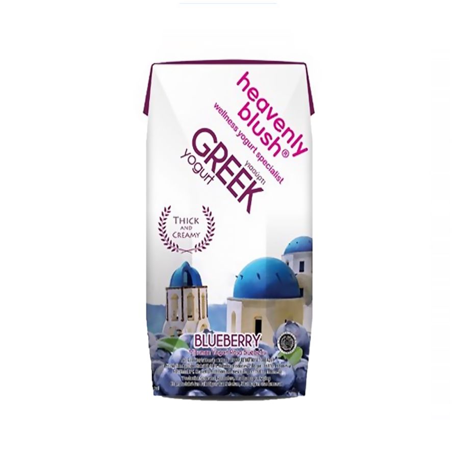 Heavenly Blush Greek Blueberry Yogurt 200ml