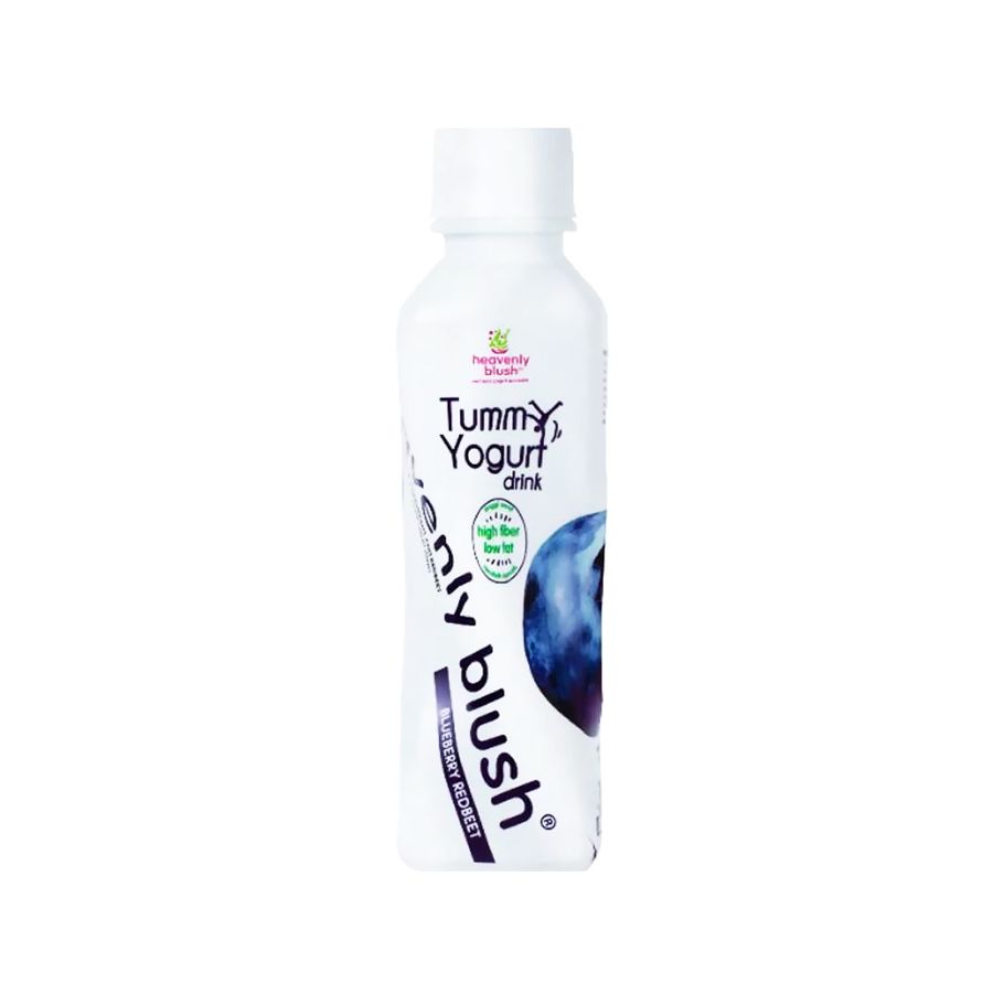 Heavenly Blush Tummy Yogurt Drink Blueberry Redbeet 180ml