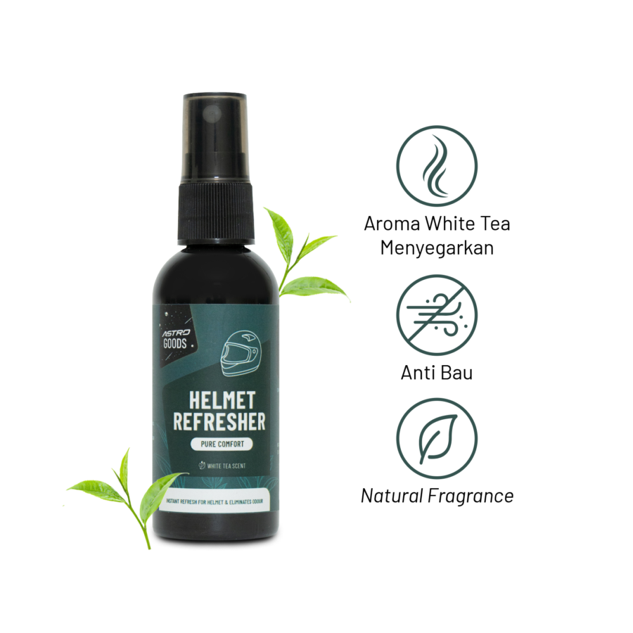 Helmet Refresher Pure Comfort - White Tea - Astro Goods/Otomotif 1pcs