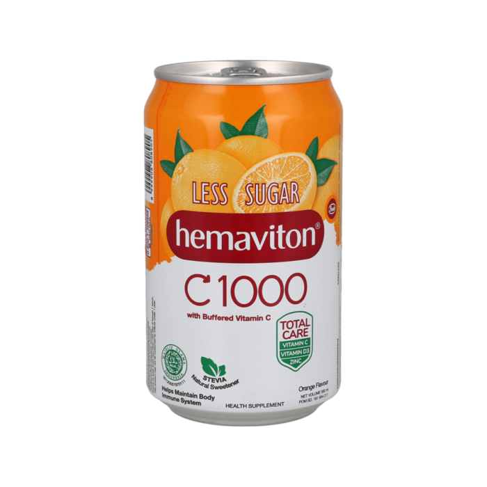 Hemaviton Vitamin C 1000 Less Sugar Orange