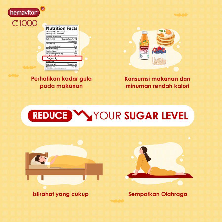 Hemaviton Vitamin C 1000 Less Sugar Orange 330ml