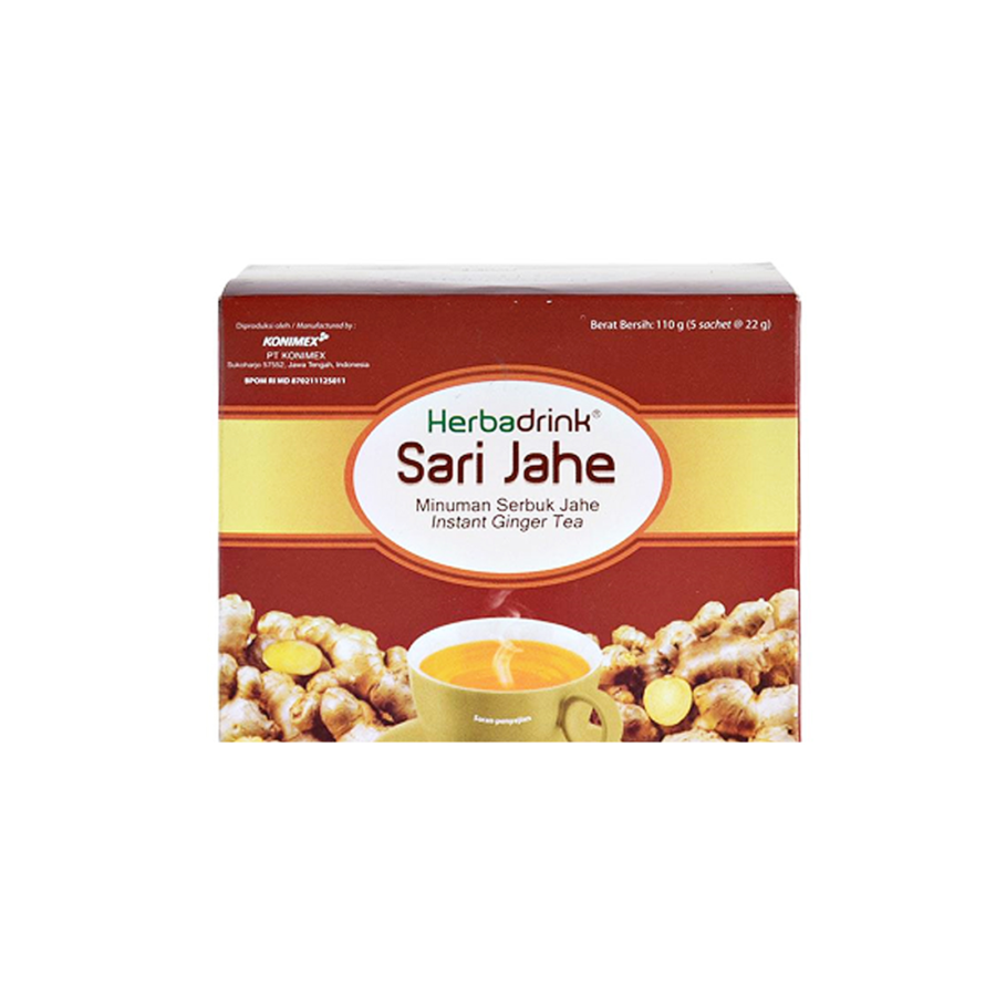 Herbadrink Sari Jahe 22gr x 5 Sachet