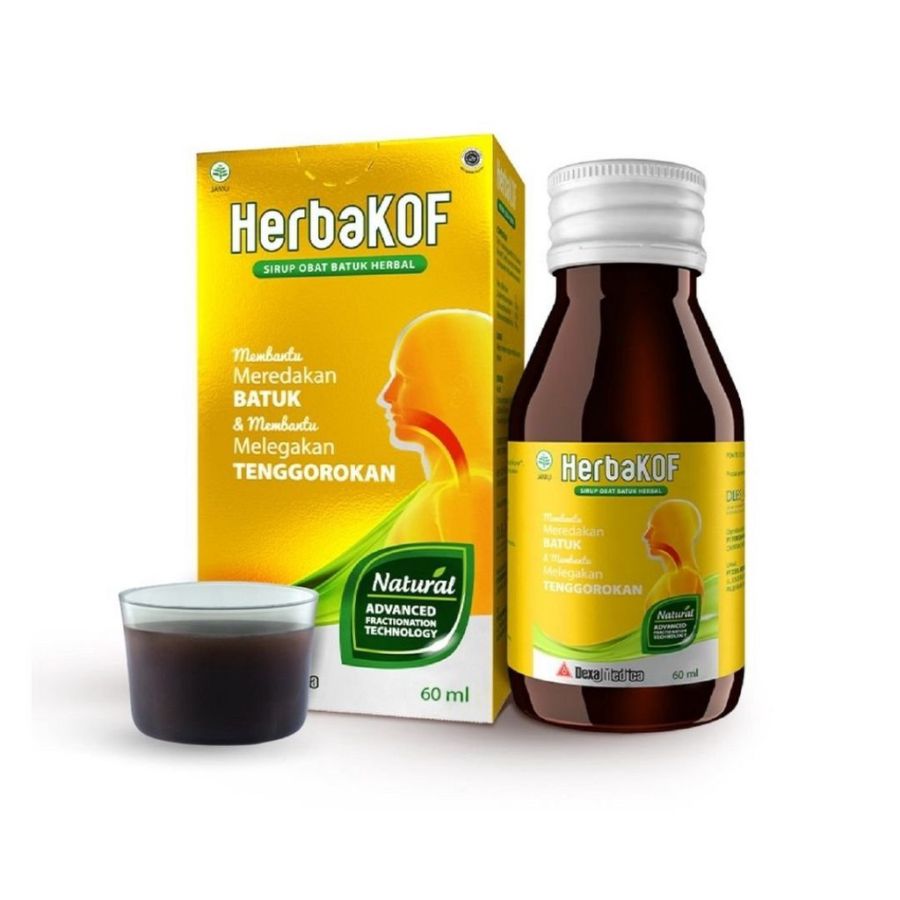 Herbakof Sirup Obat Batuk Herbal 60ml