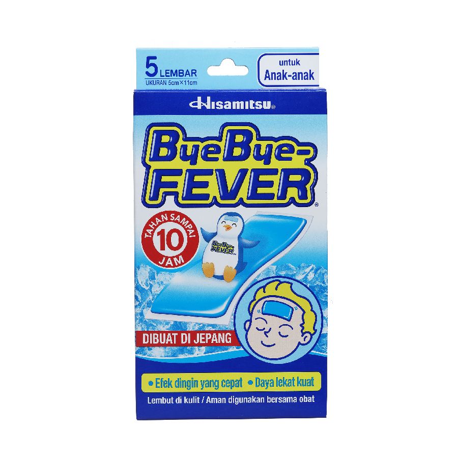 Hisamitsu Bye Bye Fever 5sheets