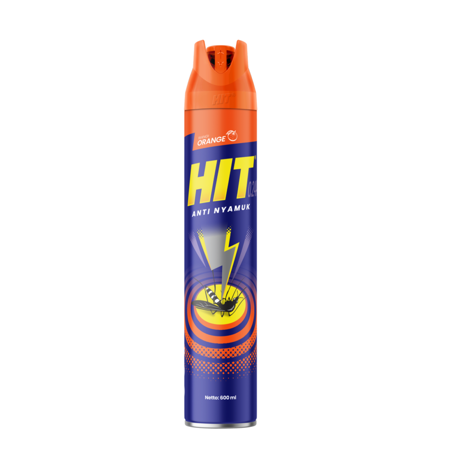 HIT Aerosol Orange 600ml