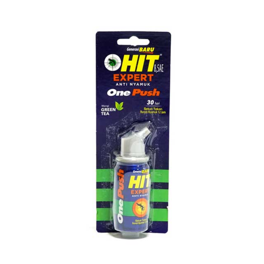 Hit One Push Green Tea 10ml/Pembasmi Serangga 1pcs