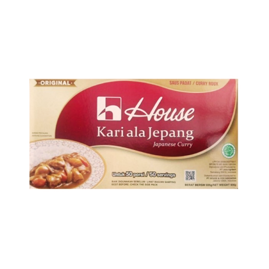 House Saus Padat Kari ala Jepang Original 935gram