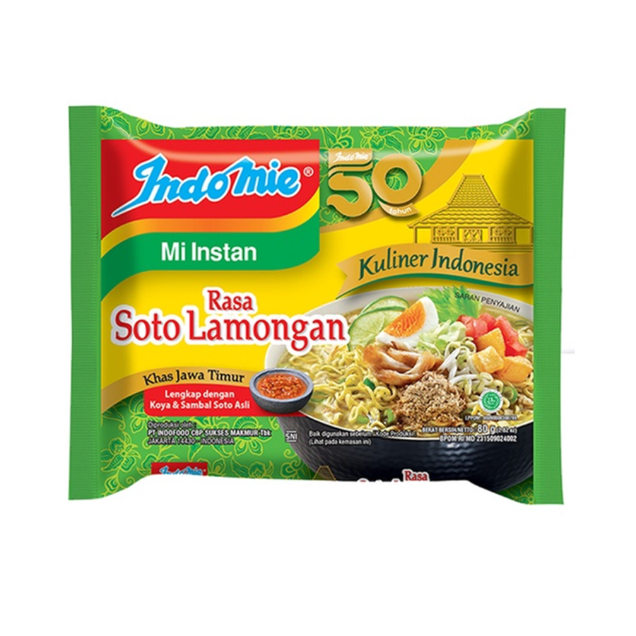 Indomie Mi Soto Lamongan Khas Jawa Timur 80gram 80gram