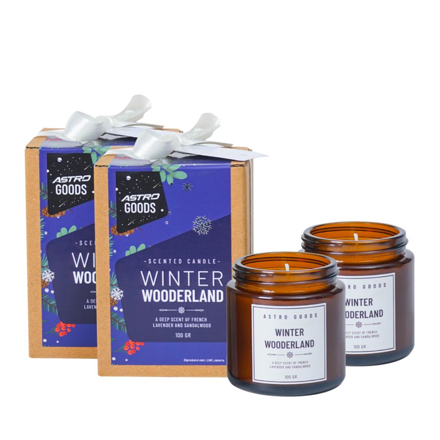 INVALID Santa Set B - 2 Scented Candles