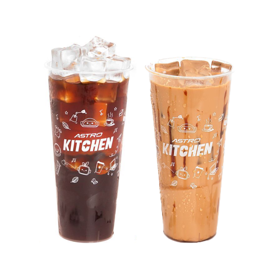 Iced Americano (L) & Es Kopi Susu Gula Aren (L)