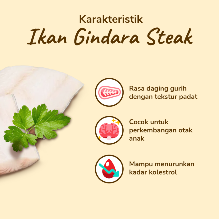 Ikan Gindara Fillet Steak 200gram