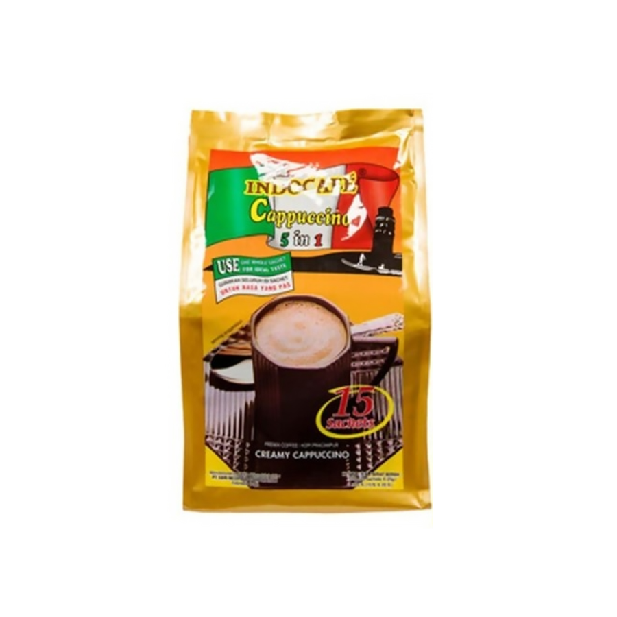 [INVALID] Indocafe Cappuccino 25gr x 15pcs 375 gram 375gram