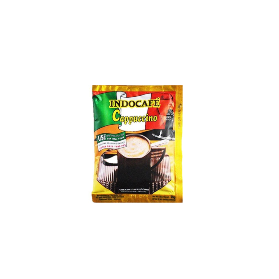 [INVALID] Indocafe Cappucino 25gr x 10pcs 250 gram 250gram