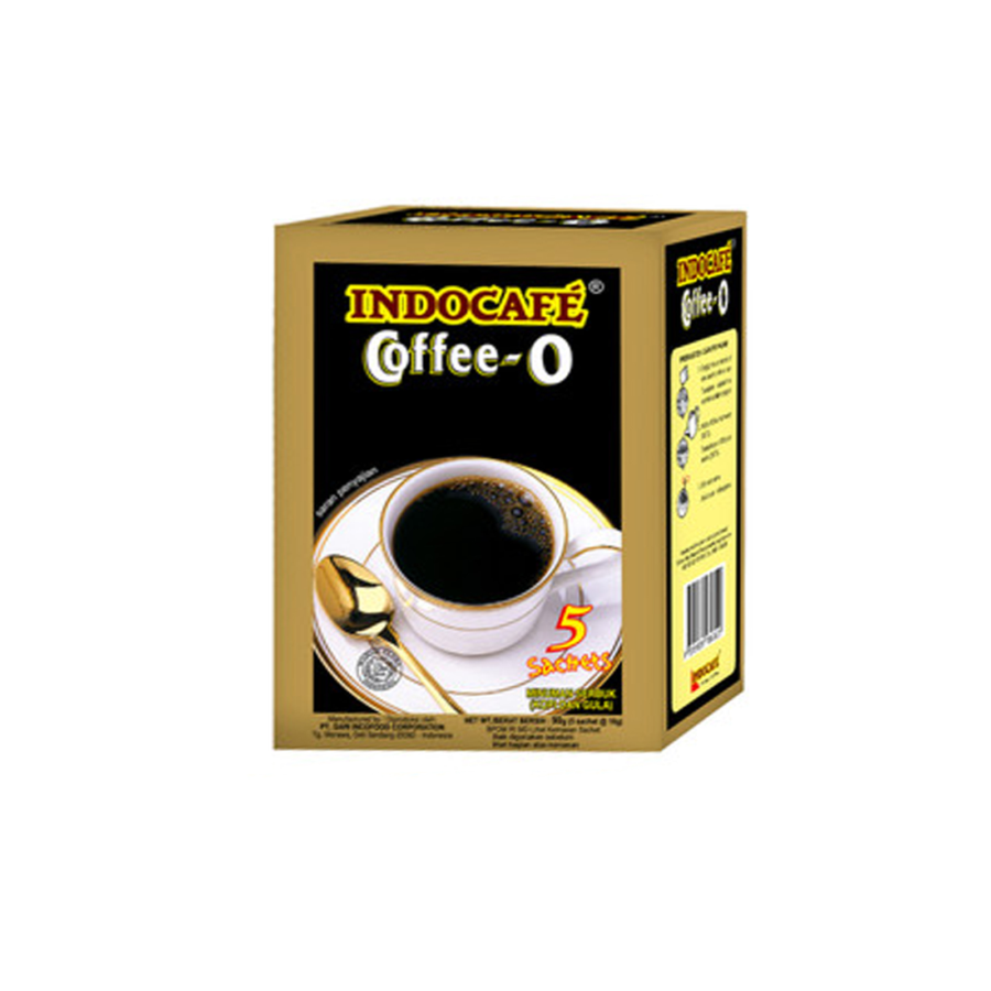 [INVALID] Indocafe Coffee-O 18gr x 5pcs 90 gram 90gram