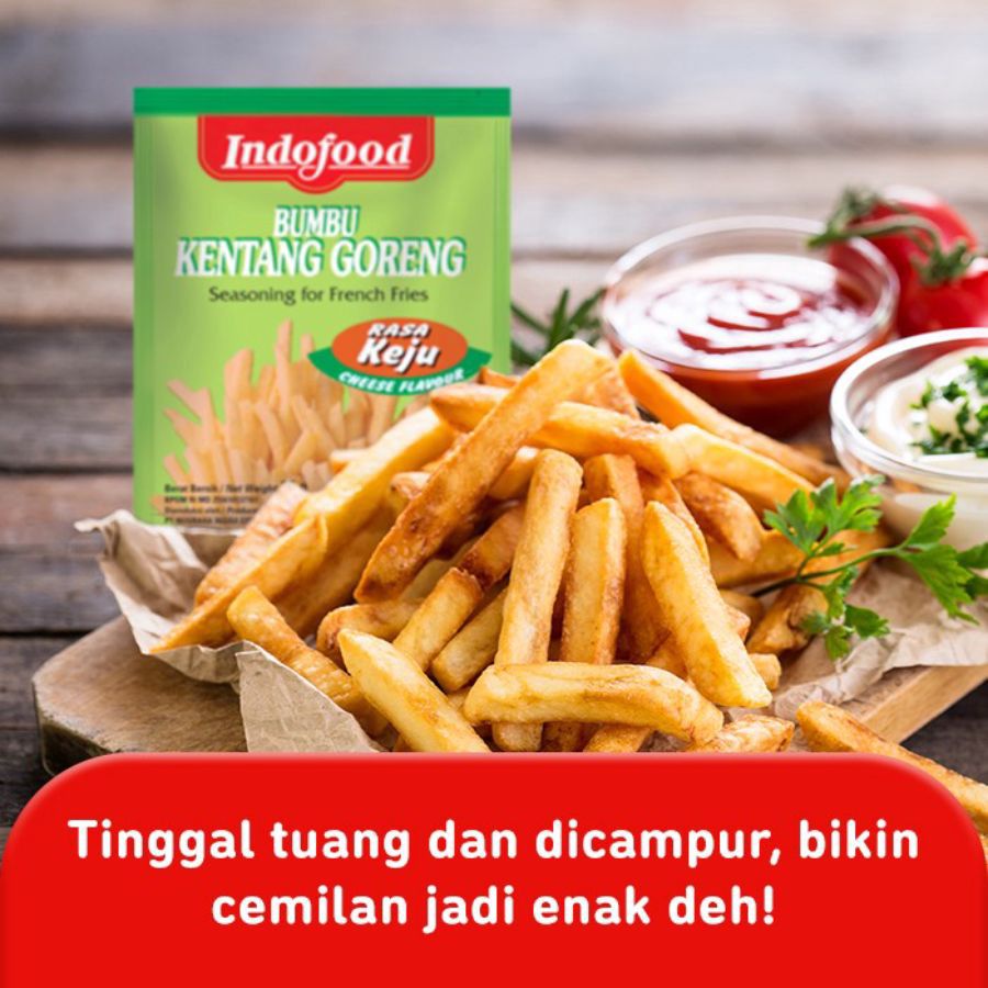 Indofood Bumbu Kentang Goreng Rasa Keju 25gram