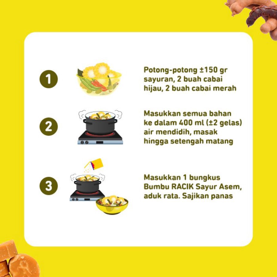 Indofood Bumbu Racik Sayur Asem 33gram