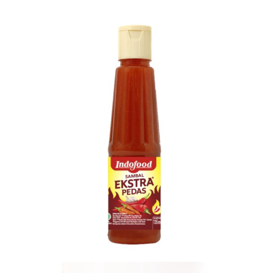 Indofood Saus Sambal Extra Pedas PET 135ml