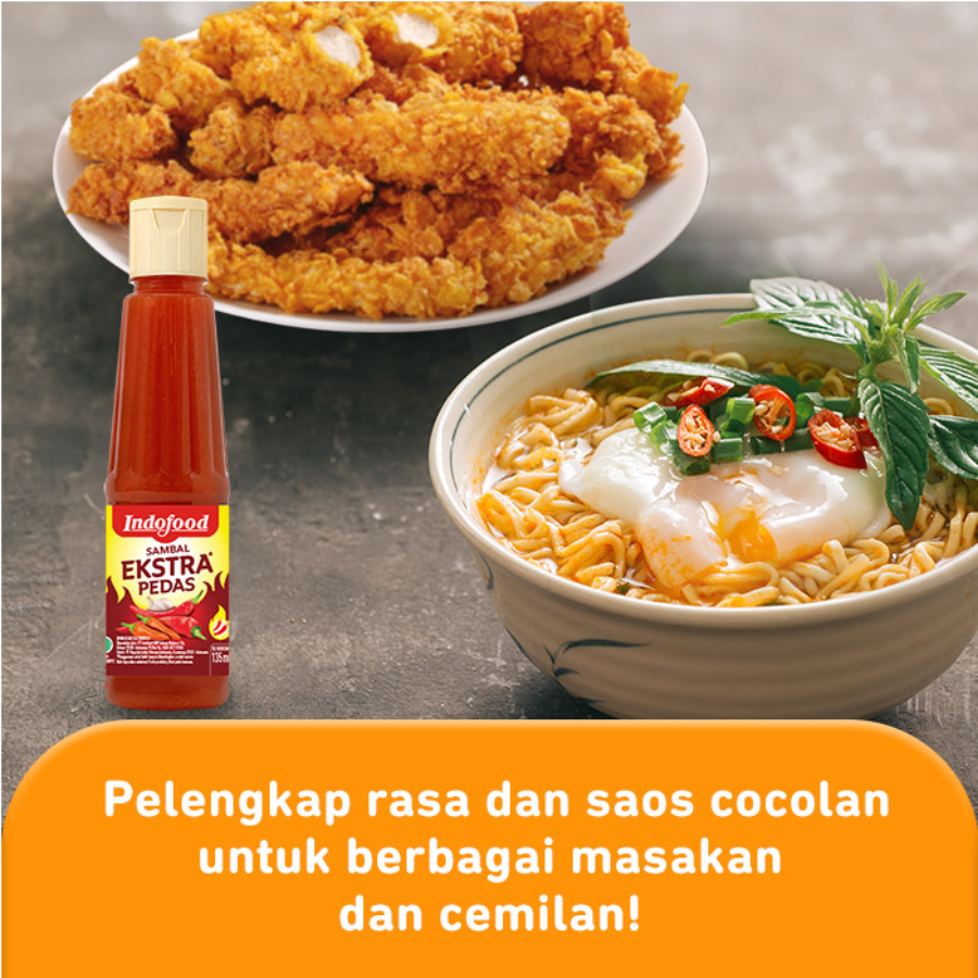 Indofood Saus Sambal Pedas 135ml