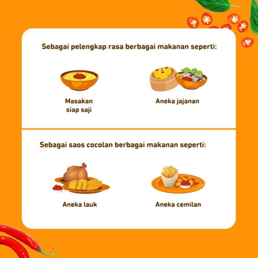 Indofood Saus Sambal Pedas 135ml