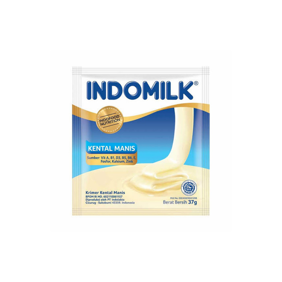 [INVALID] Indomilk SKM Sachet Plain 37gr x 6