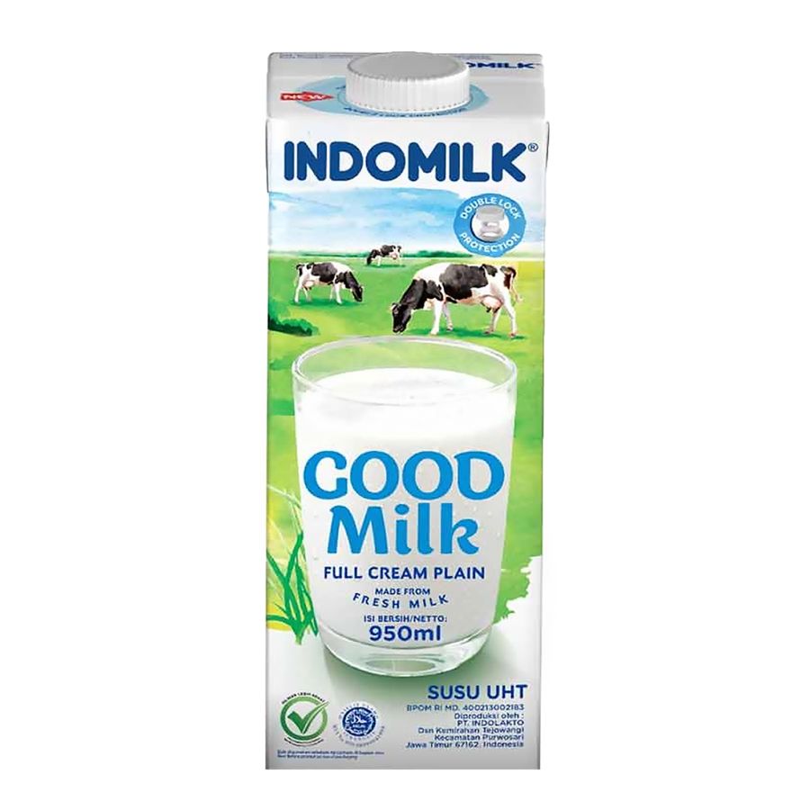 Indomilk Full Cream Susu UHT 950ml