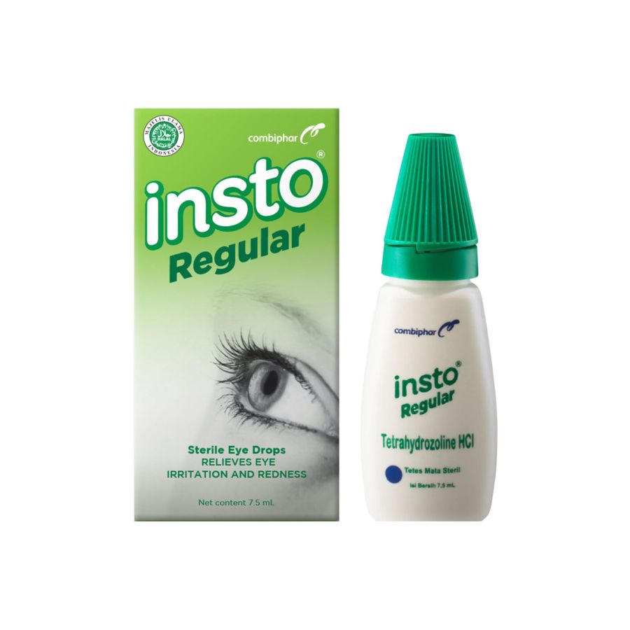 Insto Regular Obat Tetes Mata Merah, Iritasi dan Berair 7.5ml