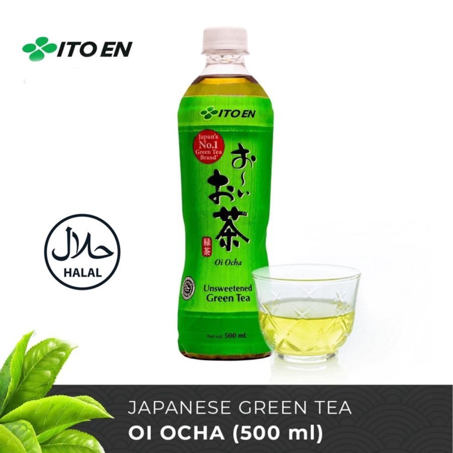 Ito En Oi Ocha Unsweetened Green Tea 500ml