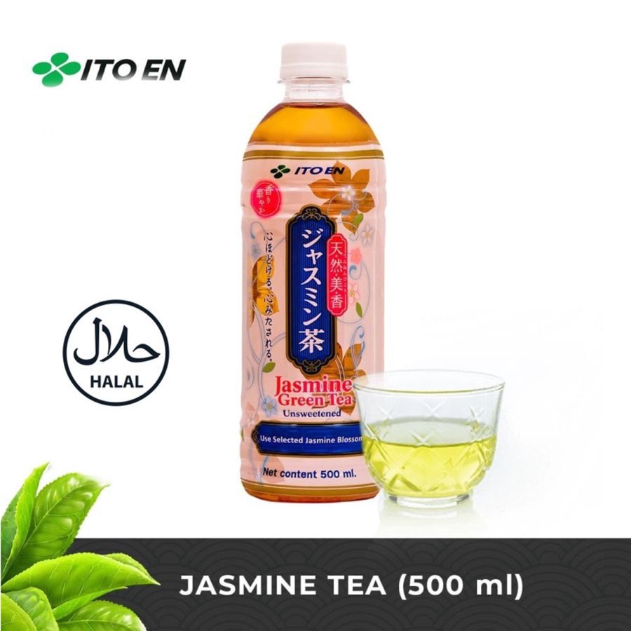 Ito En Jasmine Green Tea Unsweetened 500ml