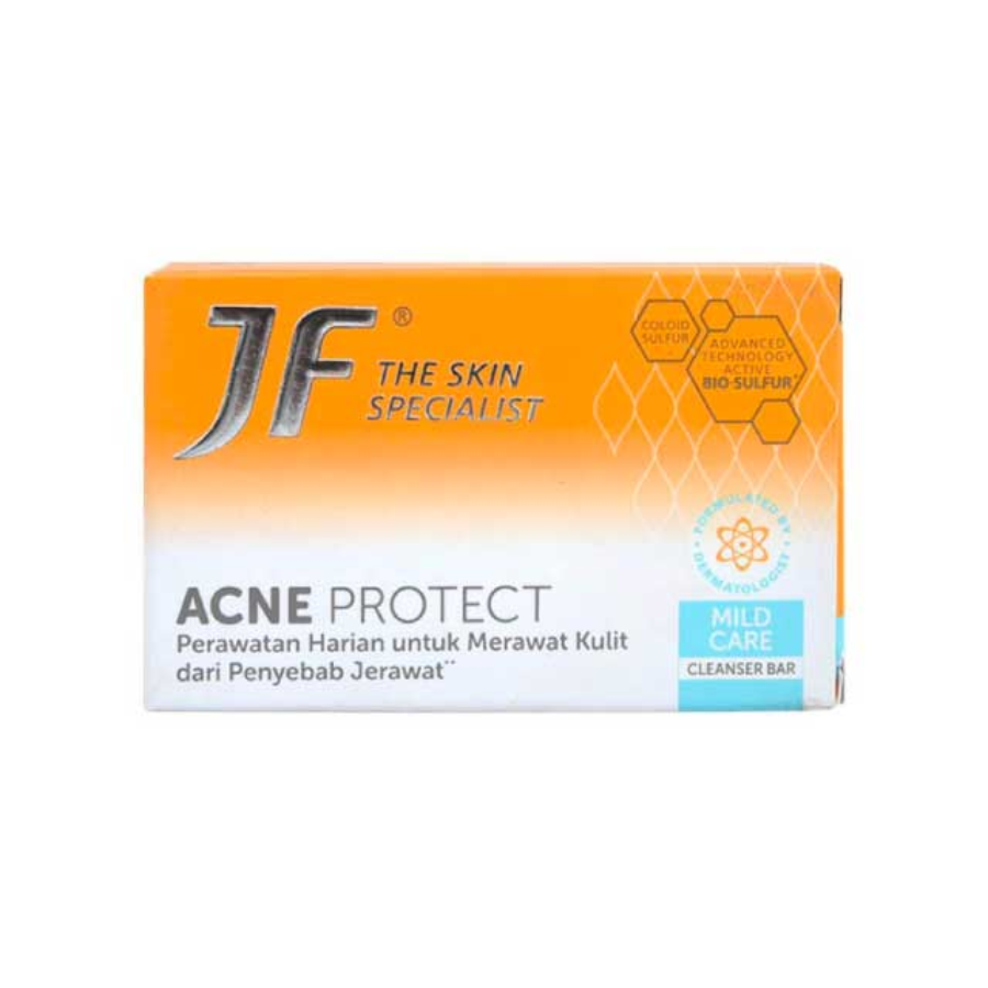 Jf Bar Soap Acne Protect Mild Care 90gram