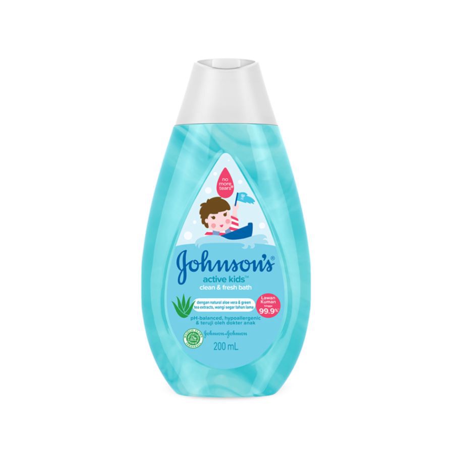 Johnson Baby Bath Active Fresh Botol 200ml