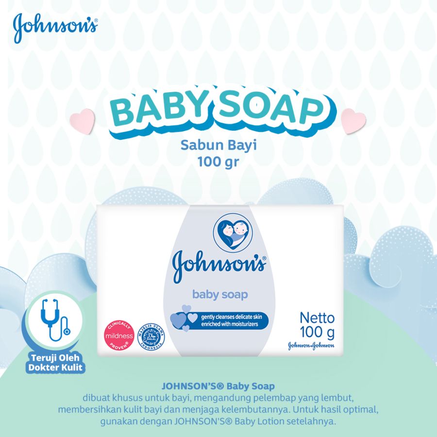 Johnson's Baby Classic Sabun Bayi 75gram