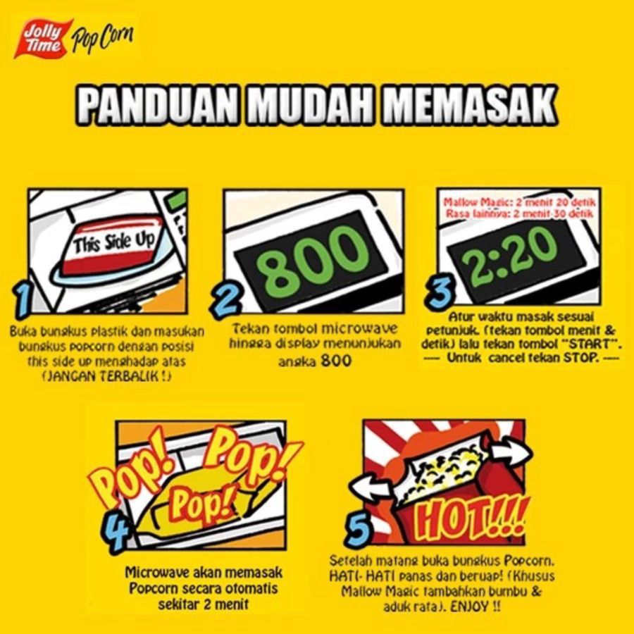 Jolly Time Popcorn FunMania 100gram