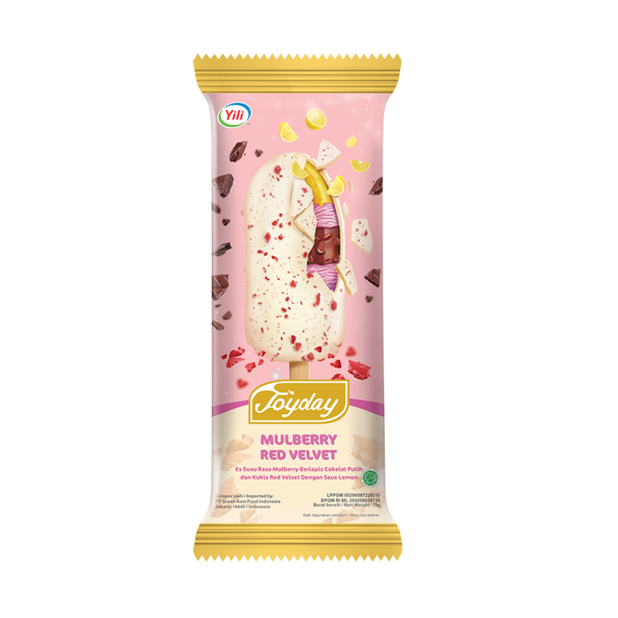 Joyday Mulberry Red Velvet Ice Cream/Es Krim 60ml