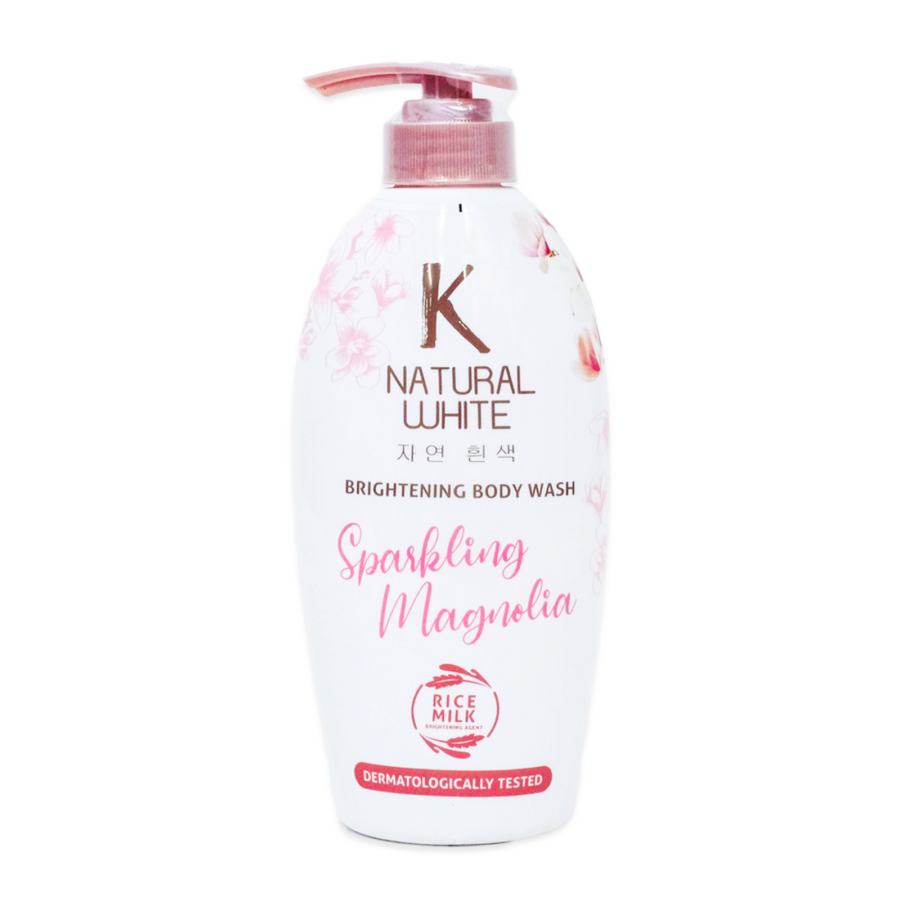 K Natural White Brightening Body Wash Sparkling Magnolia 500ml