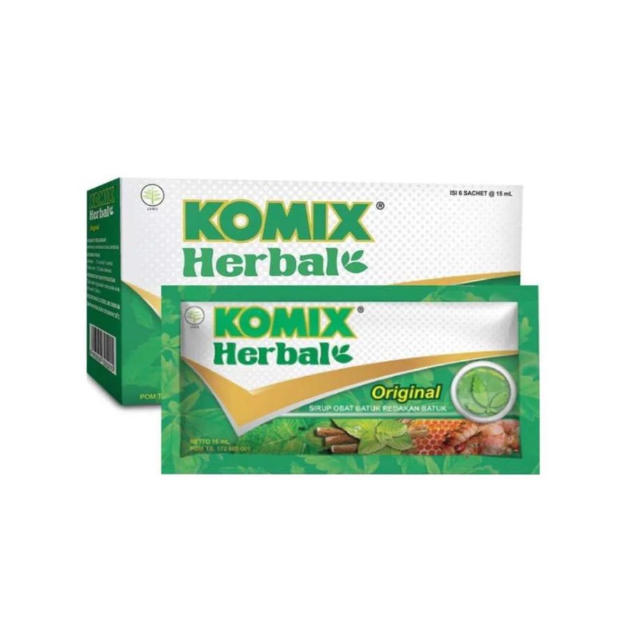 Komix Herbal Original Sachet Pack  6sachets