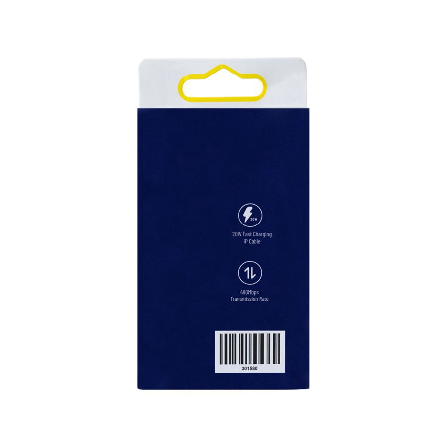 Kabel Type-C to Lightning iPhone Fast Charging 1.2m Hitam - Astro Goods 1pcs