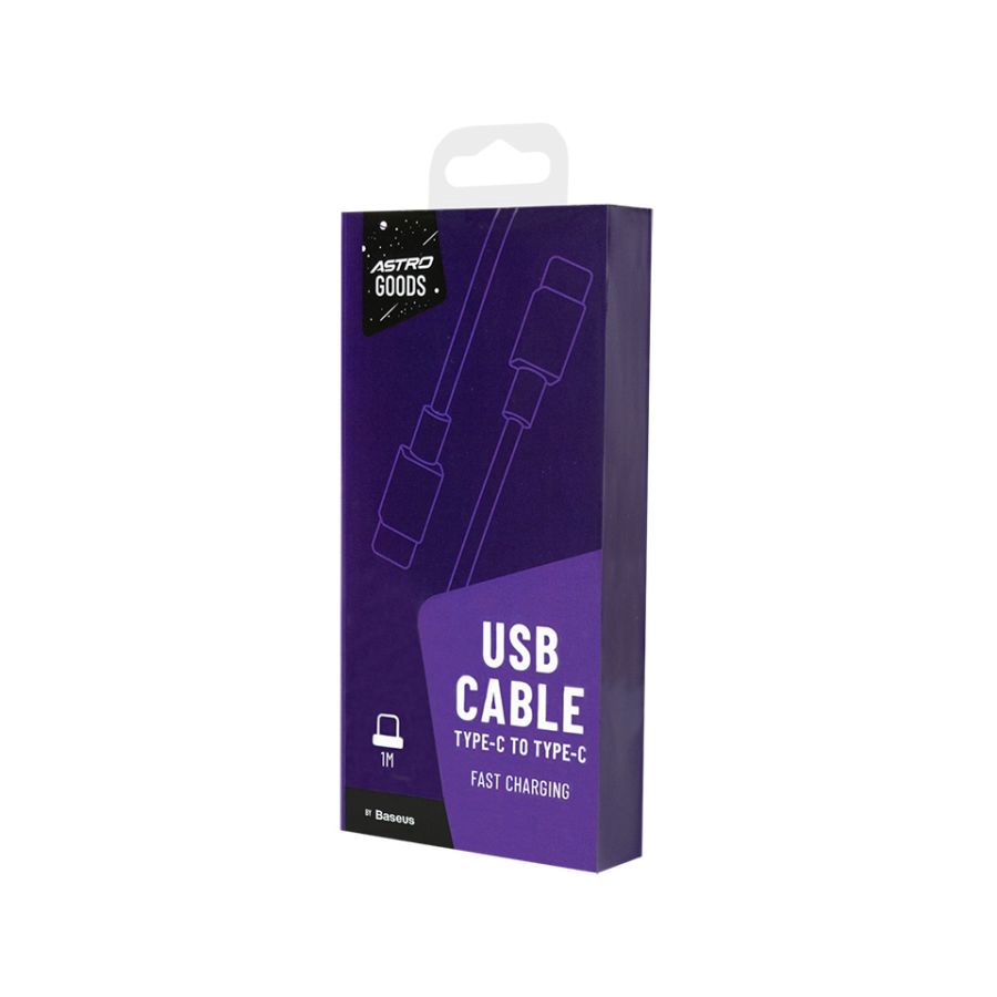 Kabel USB Fast Charging Type-C to Type-C 1m - Astro Goods 1pcs