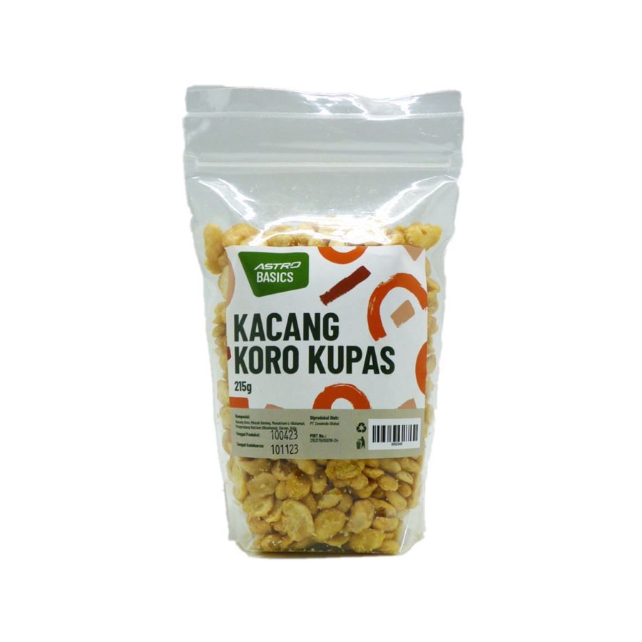 Kacang Koro Kupas - Astro Basics 215gram