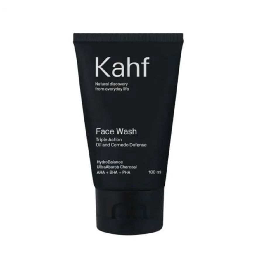 Kahf Facial Wash Triple Action Oiland Comedo Defense 100ml