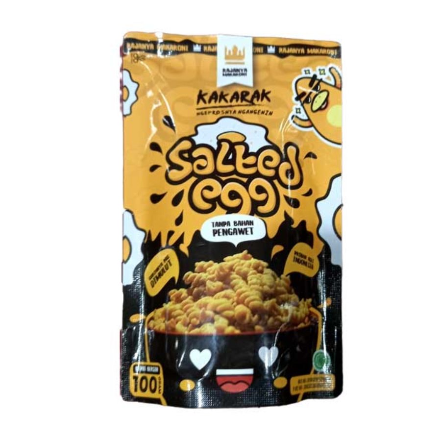 Kakarak Makaroni Salted Egg 100gram