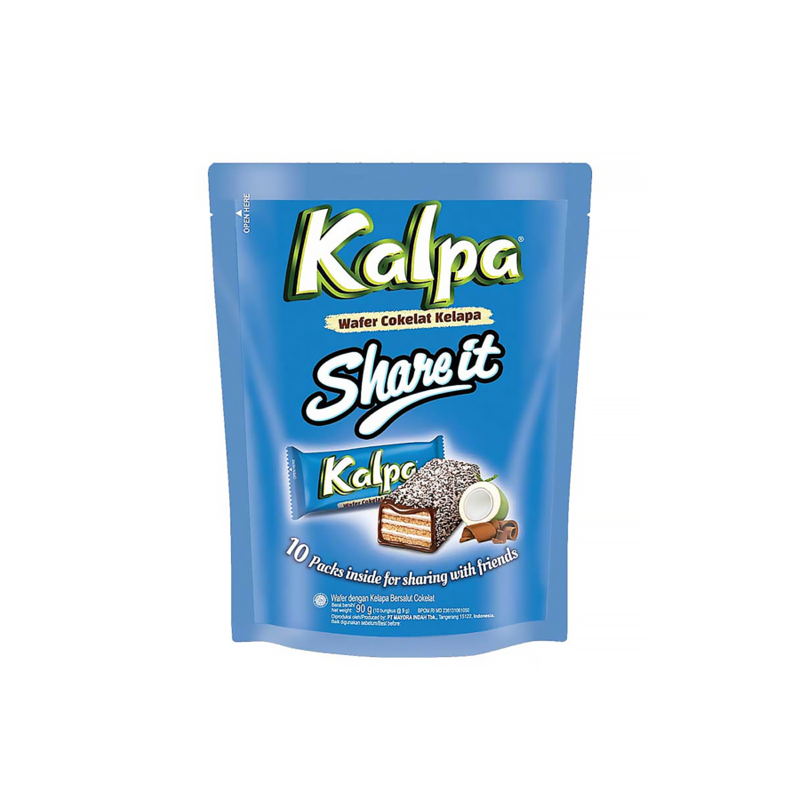[INVALID] Kalpa Wafer Cokelat Kelapa Share It 90 gram 90gram
