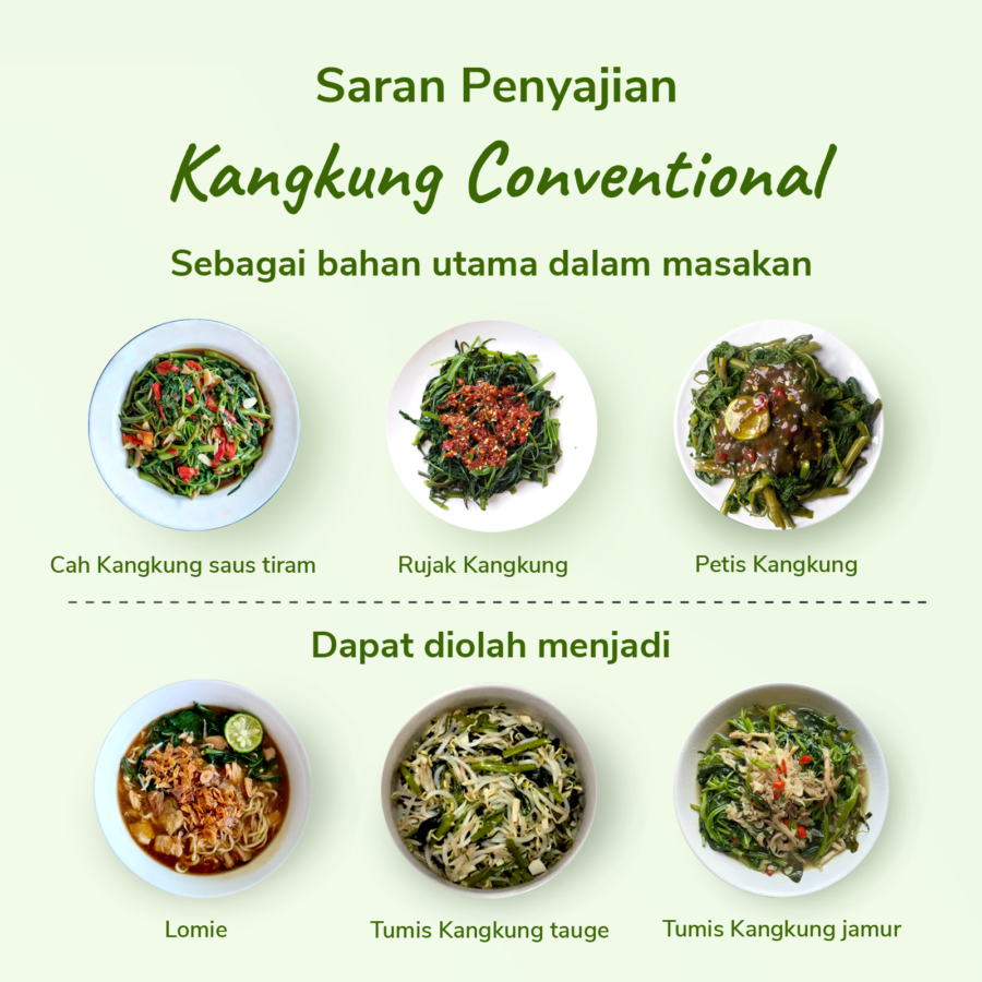 Kangkung Konvensional Astro Farm 200gram